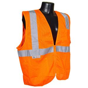 Radians Economy Class 2 Mesh Vest Orange - Tagged Gloves